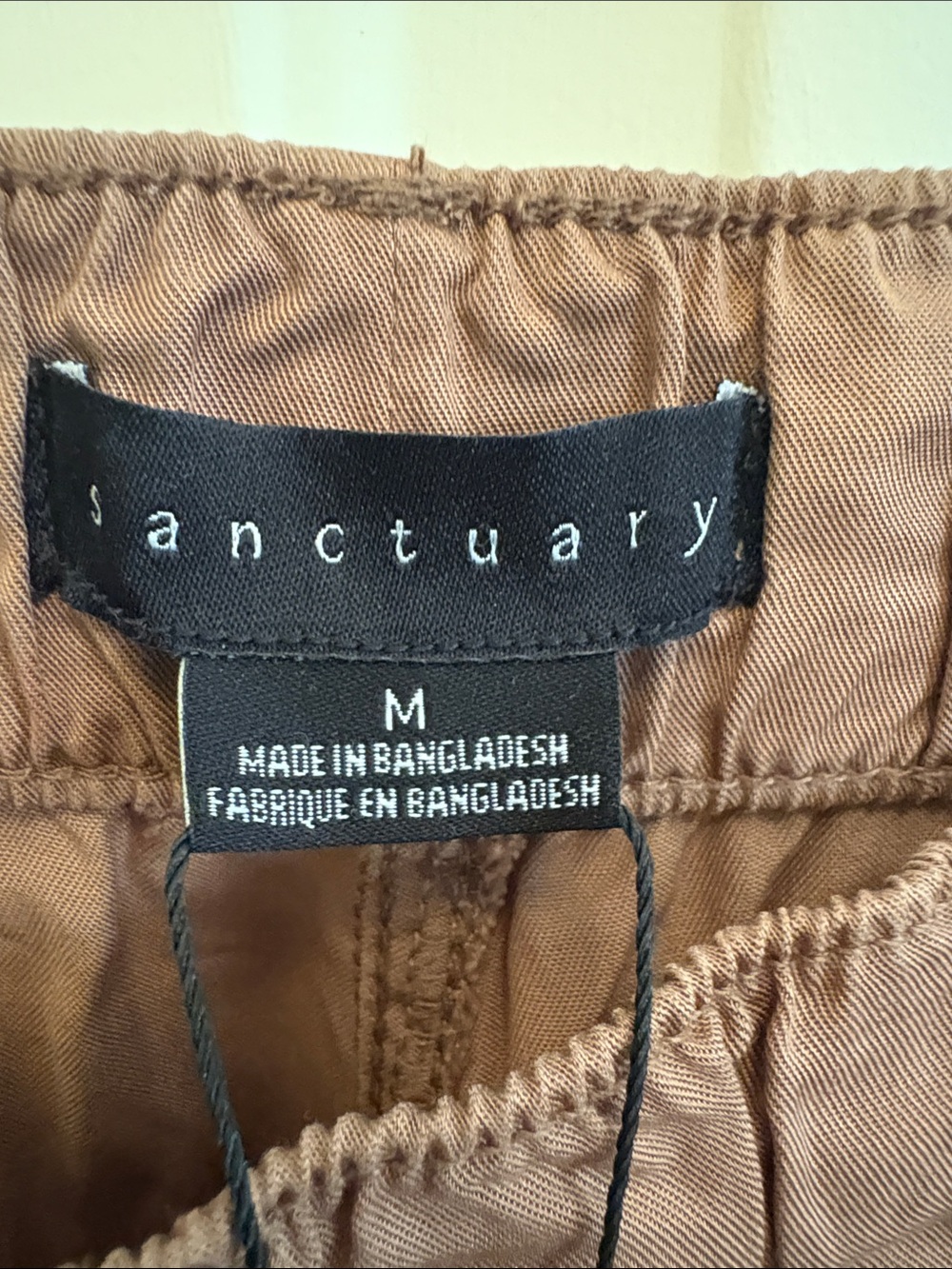 Sanctuary Women’s Drawstring Jogger Pants - Brown - Picture 2 of 8
